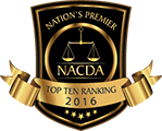 Nation's premier NACDA top ten ranking 2016